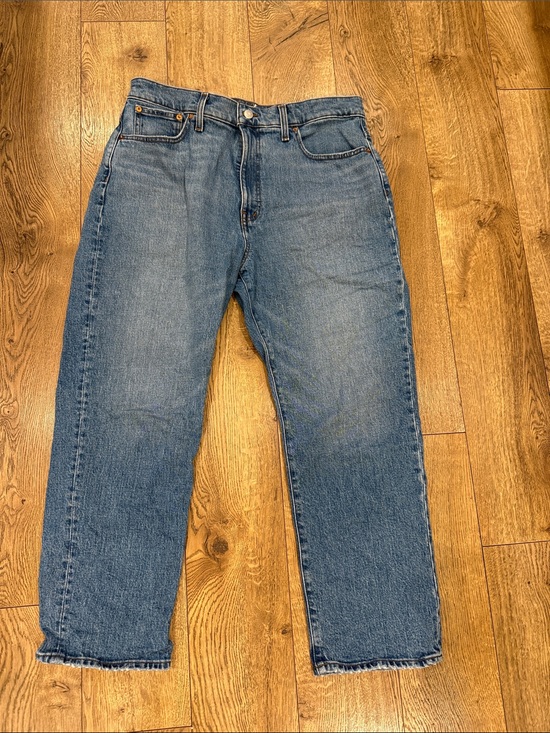 Madewell Denim - Madewell 90’s Strait Crop Jeans